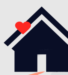 Grafik - udsnit af Hjem til Os-logo